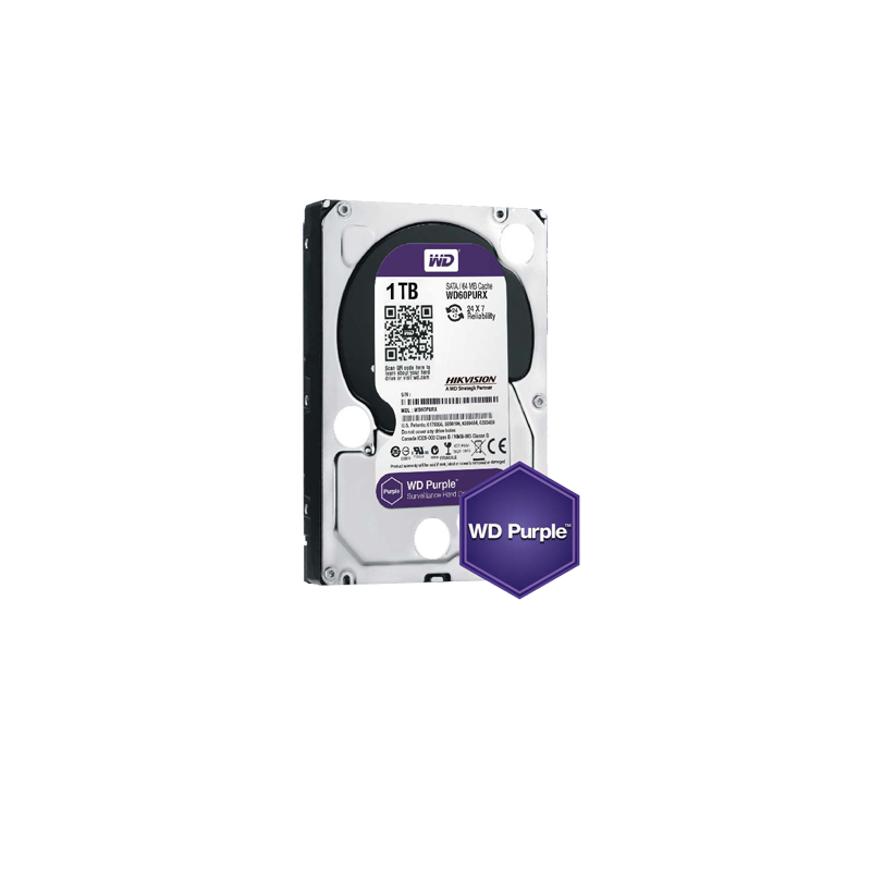 ổ cứng Western Digital Purple 1tb Hv78
