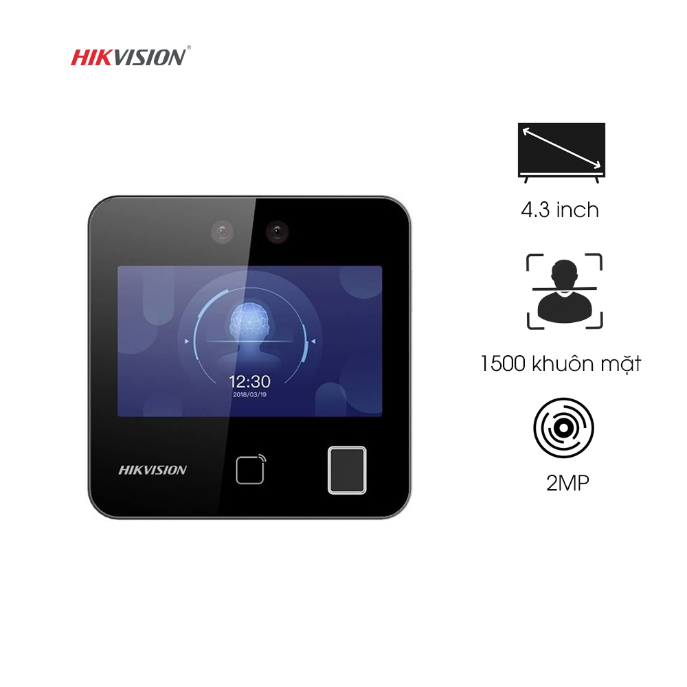 máy chấm công HIKVISION SH-K1T9343MFWX