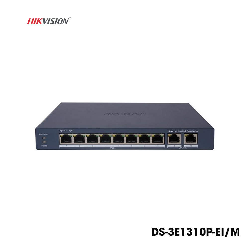Switch Hikvision DS-3E1310P-EIM