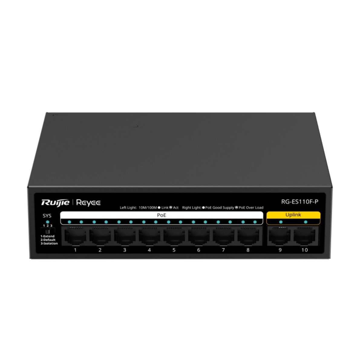 Unmanaged switch 8 cổng RUIJIE REEYE RG-ES110F-P